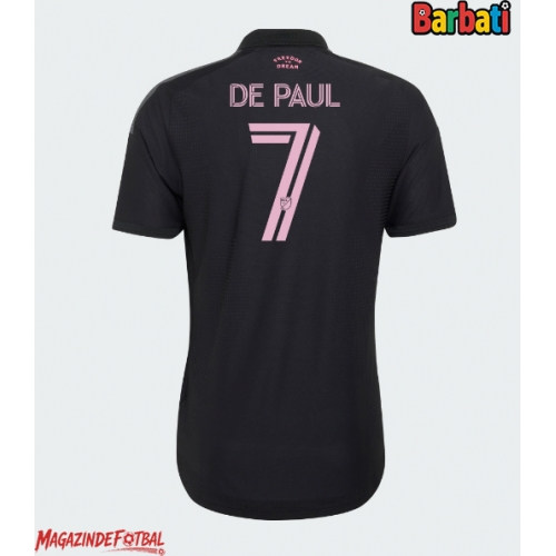 Inter Miami Rodrigo De Paul #7 Tricou Fotbal Replică 2026-27 Barbati Deplasare Inter Miami Rodrigo De Paul #7 Tricou Fotbal Replică 2026-27 Barbati Deplasare